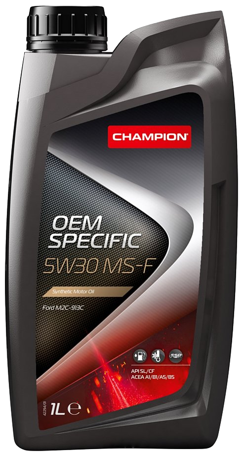 Моторное масло Champion OEM Specific 5W30 MS-F, 1л